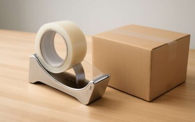 Speed up shipments with a packaging tape dispenser.