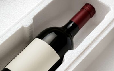 Discover polystyrene wine packaging: the lightweight guardian that protects bottles.