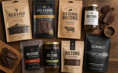 Biltong packaging ideas that keep your jerky fresh and your brand noticed.